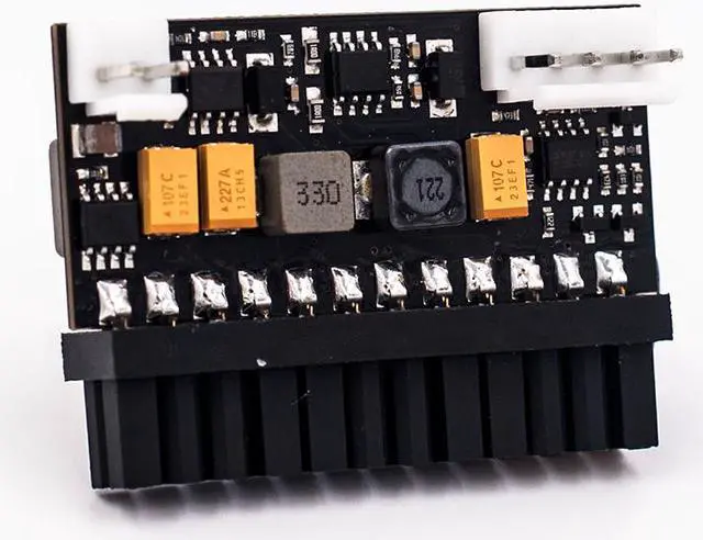 Alt view image 2 of 7 - 24Pin 12V DC Input Peak 150W Output Realan Mini ITX Pico PSU DC ATX PC Switch DC-DC ATX Power Supply For Computer