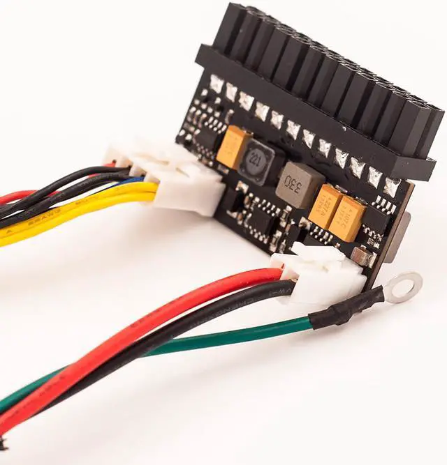 Alt view image 4 of 7 - 24Pin 12V DC Input Peak 150W Output Realan Mini ITX Pico PSU DC ATX PC Switch DC-DC ATX Power Supply For Computer