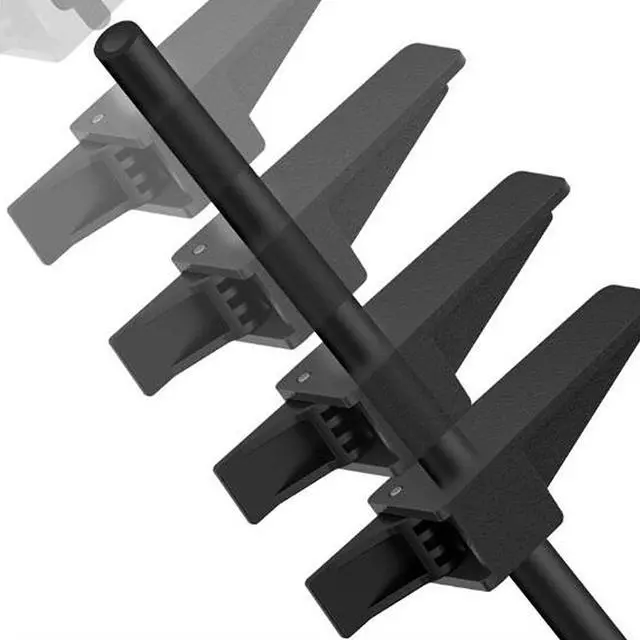 Alt view image 6 of 7 - Plugadget VGA GPU Graphics Card Holder, Universal VGA Graphics Card Holder, Adjustable, Steel, Holds 2 VGA Card for Computer Cases