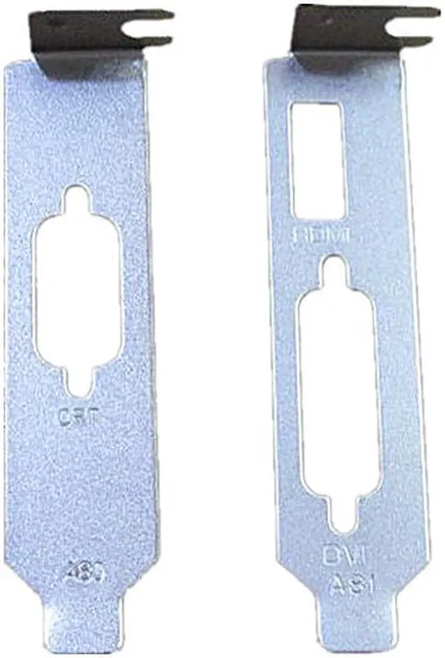 Alt view image 2 of 5 - Low Profile Bracket for HDMI+DVI+VGA ATI & Nvidia Video Card Slim Tower Case PC