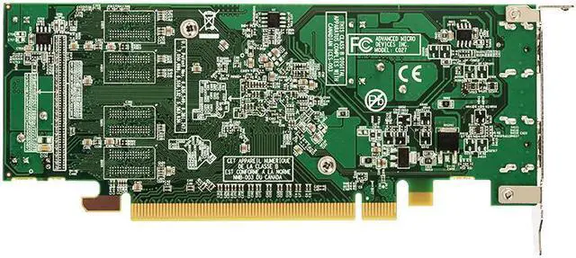 Alt view image 5 of 5 - Plugadget Dual Monitor Video Card 64 Bit 1G GDDR3 AMD Radeon R5 230 Eyefinity Multi-display Graphics Card with Two HDMI Output 1080P Support for PC Case Mini ITX ATX HTPC Case