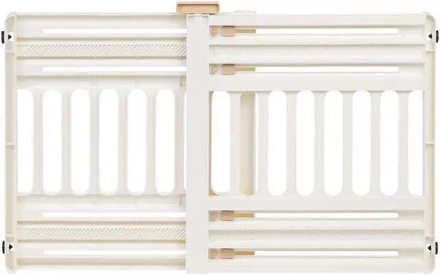 Main image of IRIS 24 to 39" Portable Expandable Pet Gate, White