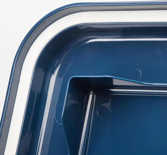 Alt view image 4 of 4 - IRIS Airtight Pet Food Storage Container, 47 Quart, Navy