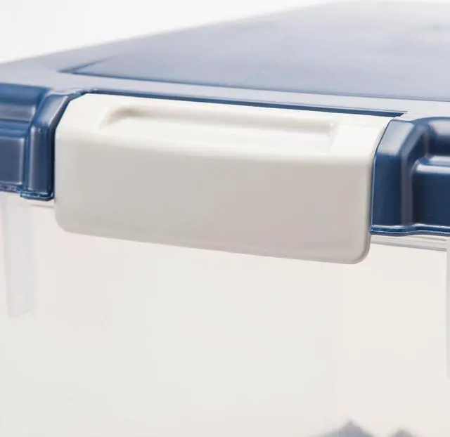 Alt view image 3 of 4 - IRIS Airtight Pet Food Storage Container, 47 Quart, Navy