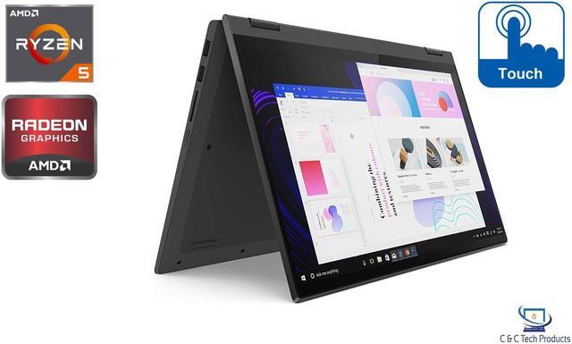 Alt view image 2 of 7 - Lenovo Flex 5 14.0" Full HD 2-in-1 Touchscreen Notebook,4th Gen AMD Ryzen 5 4500U,16GB DDR4,2TB SSD,AMD Radeon Graphics,Wifi-AC,Bluetooth,HDMI,USB,Fingerprint Reader,Windows 10 Pro