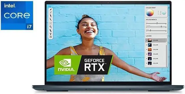 Main image of Dell Inspiron 7620,16 inch 3K QHD+ 3072 x 1920 Laptop,12th Gen Intel Core i7-12700H 14-Core Processor,8GB DDR5 RAM,512GB SSD,4GB NVIDIA GeForce RTX 3050Ti Graphics,Wifi-AX, BlueTooth,Windows 11 Pro