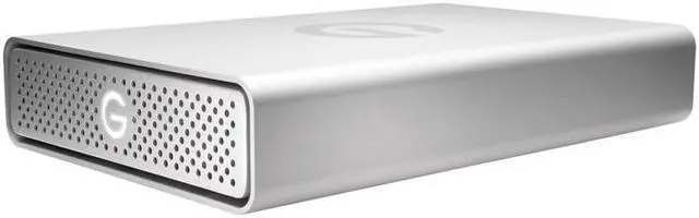 Alt view image 17 of 18 - G-Technology G-DRIVE USB 6TB USB 3.0 Desktop External Hard Drive 0G03674 Silver