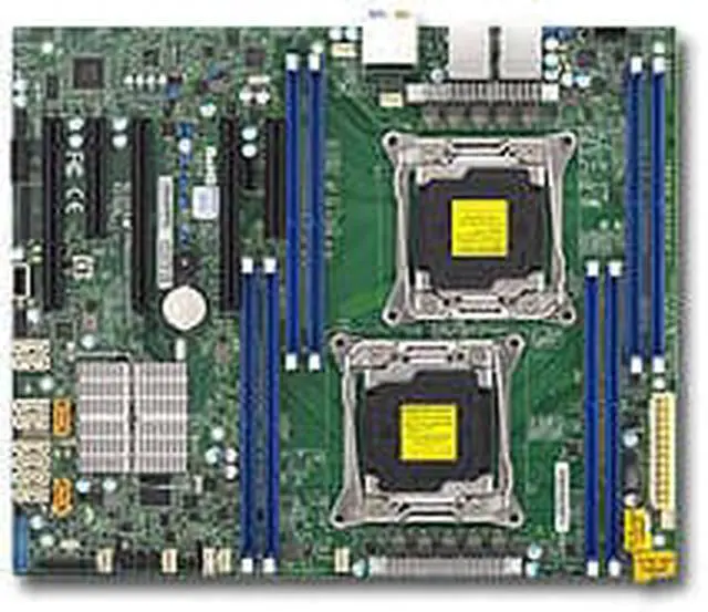 Alt view image 6 of 8 - Supermicro MBD-X10DAL-I-B E5-2600 v3 with R3 Socket DDR4 SATA PCI-Express ATX Motherborad