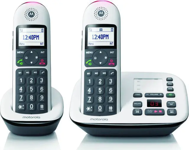 Alt view image 7 of 16 - Motorola CD5012 Cordless, 2HS