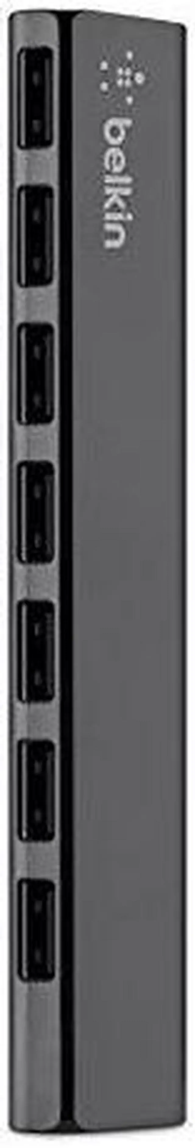 Alt view image 7 of 10 - BELKIN F4U041tt 7-Port Ultra-Slim Desktop Hub