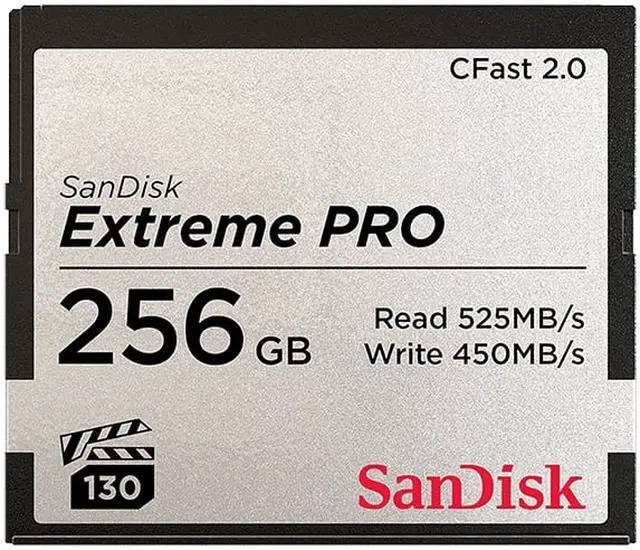 Alt view image 4 of 6 - SanDisk - SDCFSP-512G-A46D - SanDisk Extreme Pro 512 GB CFast Card - 525 MB/s Read - 450 MB/s Write - 2933x Memory Speed