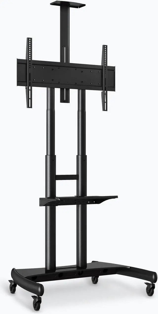 Alt view image 7 of 9 - Luxor FP4000 Adjustable Height Large TV Mount designed for a 40" - 90" Flat Panel TV