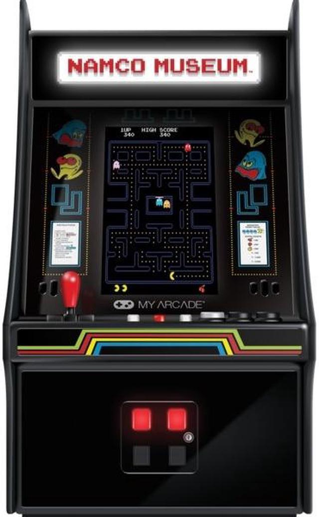 Alt view image 7 of 14 - My Arcade Namco Museum Mini Player 10" Collectible Retro Arcade Machine: 20 Arcade Games: Pac-Man, Dig Dug, Galaga, Galaxian, Rolling Thunder, and more