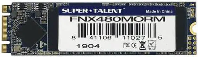 Alt view image 2 of 7 - Super Talent M.2 SATA DX3 480GB SATA3 Solid State Drive (3D TLC)