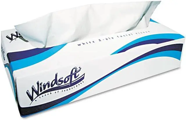 Alt view image 5 of 12 - C-Windsoft Facial Tiss 100Sh 8X8.3 2Ply Whi 30