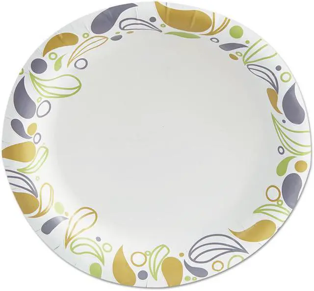 Alt view image 3 of 4 - Deerfield Printed Paper Plates 9" Diameter 50 Plates/Pack 20 Packs/Carton