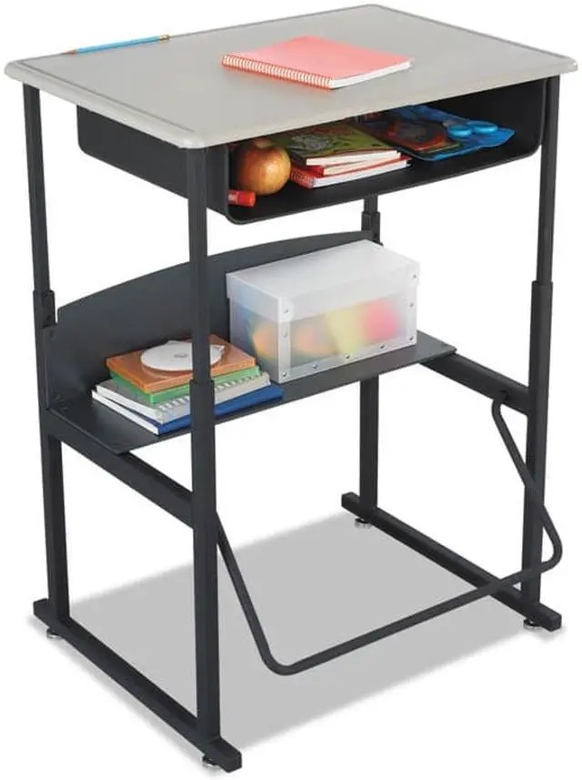 Alt view image 7 of 14 - Safco AlphaBetter Student Desk 1201BE