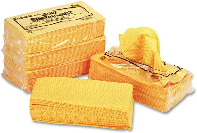 Main image of Chix Stretch 'N Dust Cloths, 12.6 X 17, Yellow, 400/Carton 0413