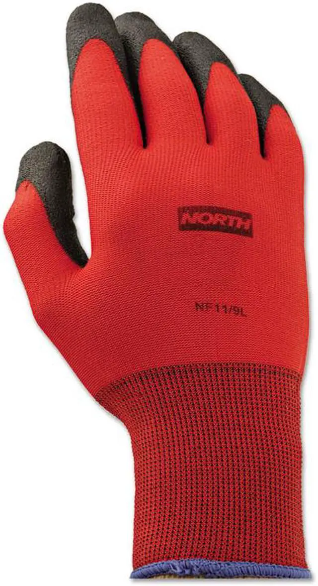 Alt view image 6 of 8 - C-Nyl Foam Ctd Glv Pvc Palm Xl Red 12