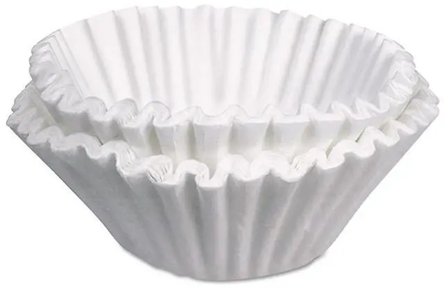 Alt view image 4 of 6 - Commercial Coffee Filters, 6 Gallon Urn Style, 250/Pack