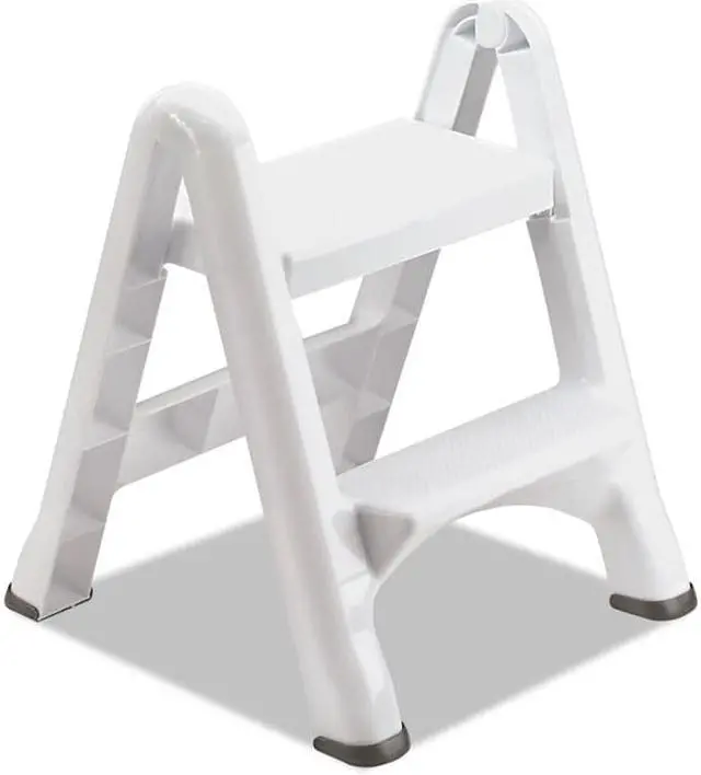 Alt view image 2 of 11 - Rubbermaid Step Stool Folding 3391-8061