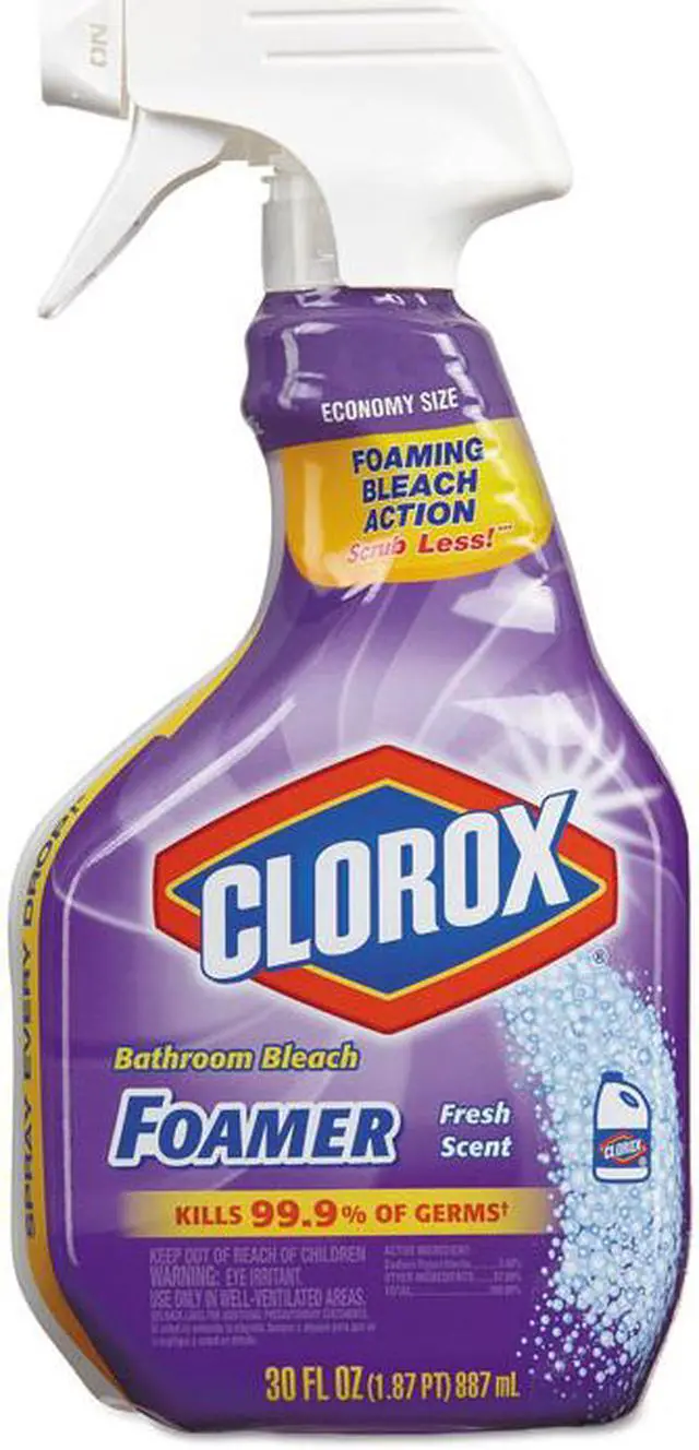 Alt view image 5 of 6 - Clorox/Home Cleaning 30Oz Bath Bleach Foamer 30614 Unit: EACH