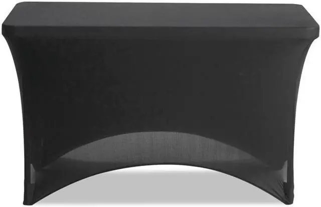 Alt view image 9 of 16 - iGear Fabric Table Cover Polyester/Spandex 30 x 72 Black 16521