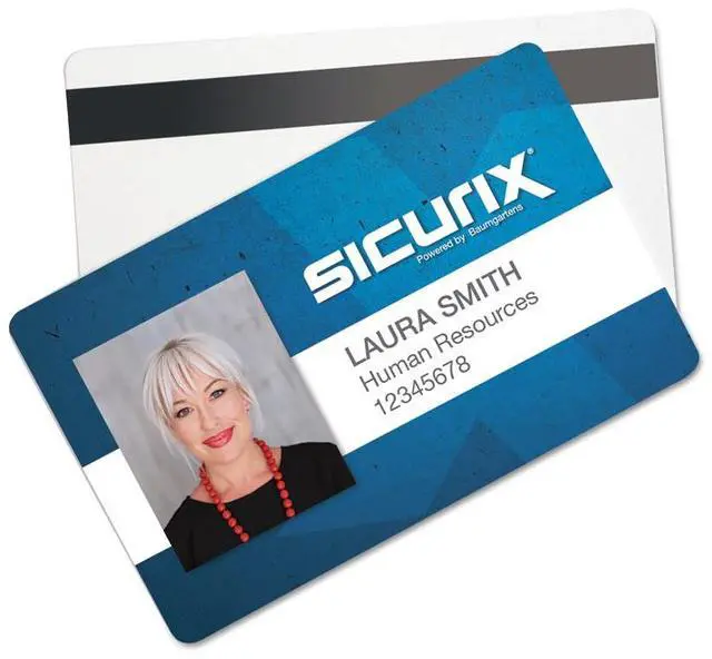 Alt view image 11 of 11 - Baumgartens Blank ID Cards CR80 Size 30 mil 2-1/8"x3-3/8" 100/PK WE 80300