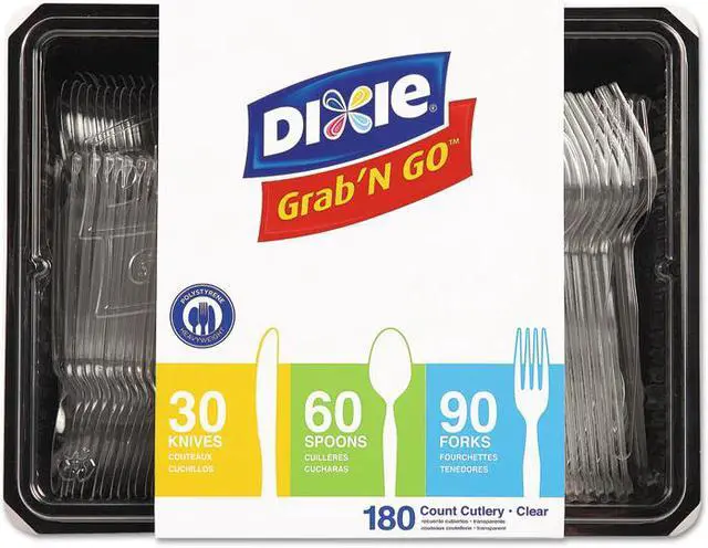 Alt view image 3 of 4 - DIXIE KH017 Disposable Knife, Crystal, Heavy Weight, PK1000