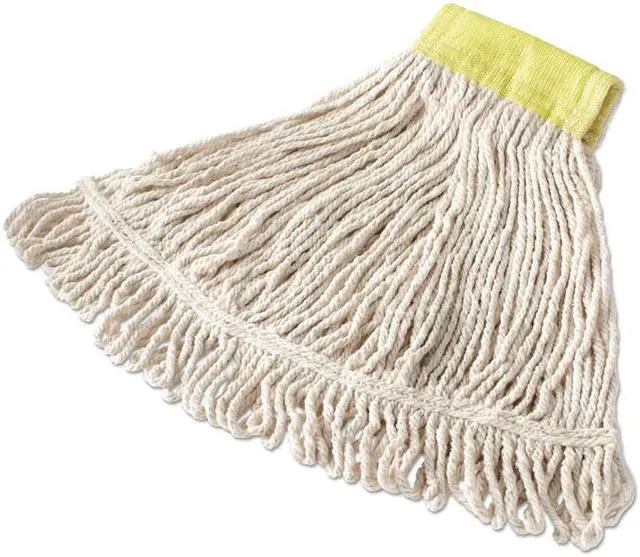 Alt view image 3 of 6 - RUBBERMAID FGD25306GR00 Super Stitch(R) Cotton/Synthetic Blend Yarn Wet Mop,