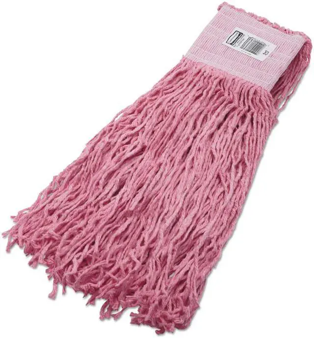 Alt view image 3 of 4 - RUBBERMAID FGF13600GR00 Hot Mop 4-Ply Cotton/Rayon/Synthetic Blend Yarn Wet
