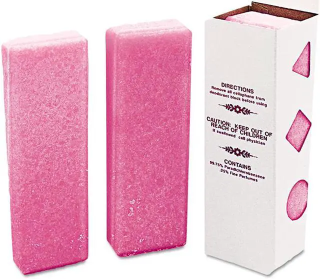 Alt view image 3 of 4 - Deodorizing Para Wall Blocks, 24oz, Pink, Cherry, 6/Box BWKW24