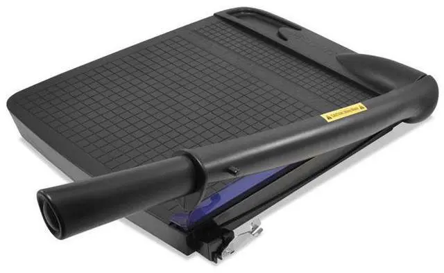 Alt view image 8 of 10 - Westcott Multi-Purpose Guillotine Trimmer 10 Sheets Plastic 14 1/4 x 12 16559