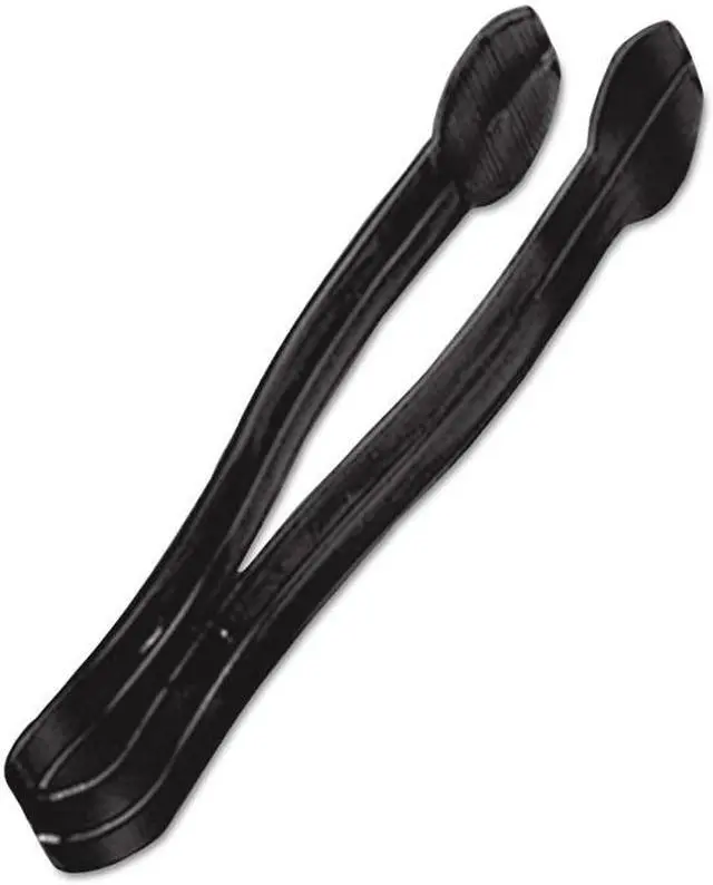 Alt view image 3 of 5 - WNA WNA A7SPBL Serving Plastic Spoon 9", Black, Pk144
