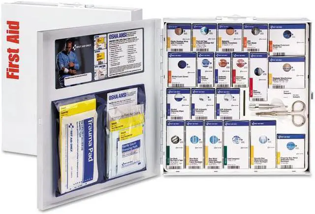 Alt view image 10 of 19 - Smartcompliance Food Service Cabinet W/O Medications For 25 People, 94 Pieces