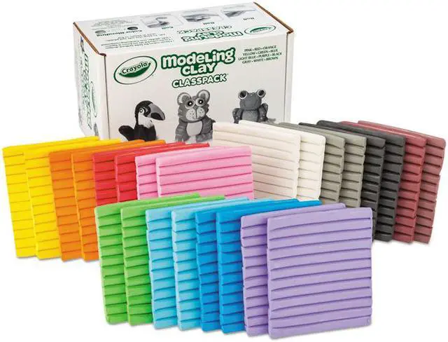 Alt view image 4 of 5 - Crayola 230288 Modeling Clay Classpack - Multicolor