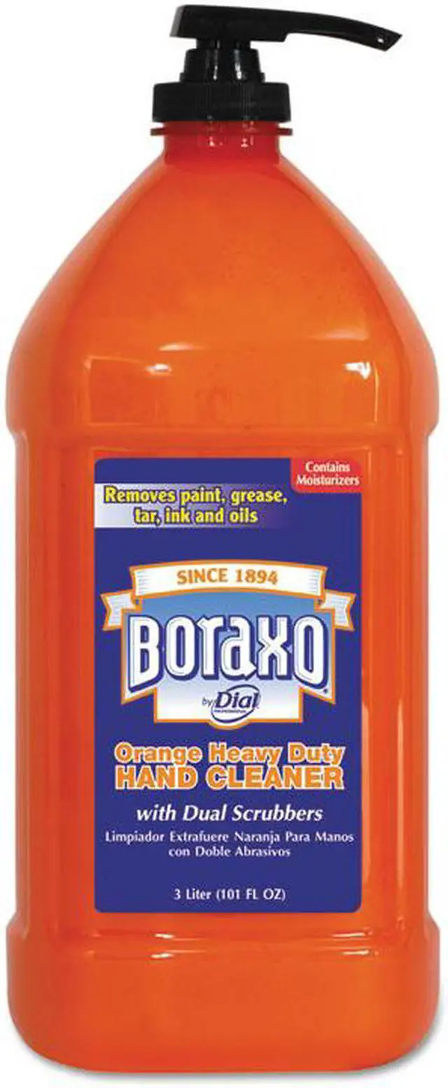 Alt view image 3 of 5 - Dial / Henkel - DIA 06058 - Orange Heavy Duty Hand Cleaner, 3 Liter Pump Bottle, 4/Carton