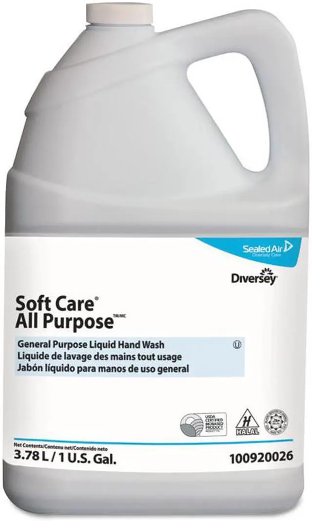 Alt view image 3 of 6 - Soft Care Fresh Lemon Tea,  Liquid,  Hand Soap,  1 gal.,  Jug,  Soft Care,  PK 4