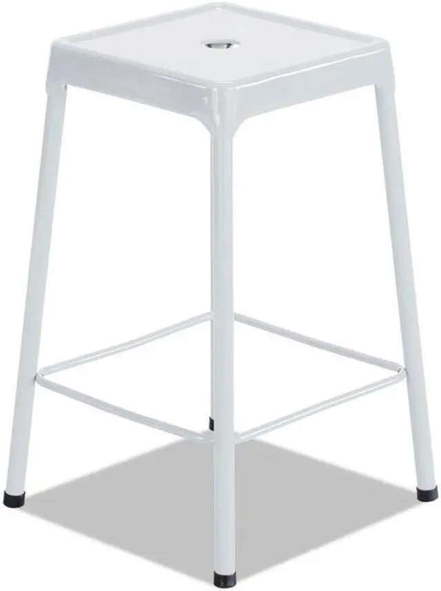 Alt view image 6 of 8 - Safco - 6606SL - Bar-Height Steel Stool, Silver