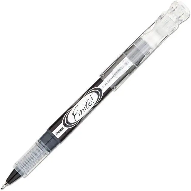 Alt view image 4 of 11 - Pentel FINITO! Porous Point Pen, Extra Fine Point Tip, Blue Ink, Box of 12 (SD98-C)