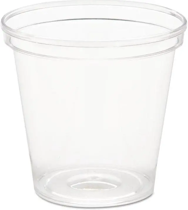 Alt view image 2 of 6 - WNA Comet Smooth Wall Tumblers 9oz Clear Squat 25/Pack 20 Packs/Carton T9S