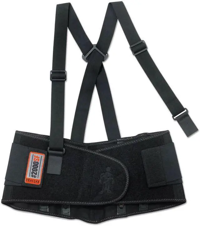 Alt view image 8 of 11 - ERGODYNE 11284 Support,Back,2000SF,Lg,Black