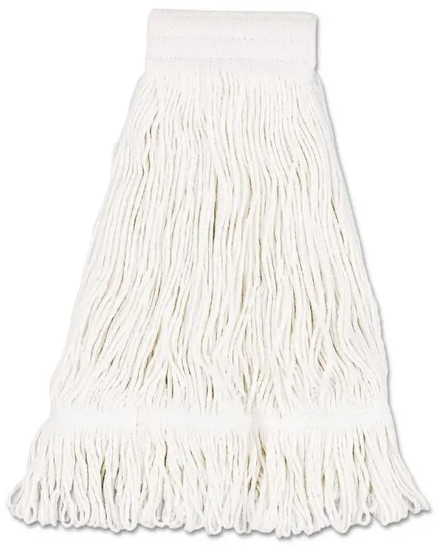 Alt view image 2 of 6 - Boardwalk Mop Head Pro Loop Web/Tailband Premium Saddleback Head Ctn 24-oz. WH 12/CT 524C