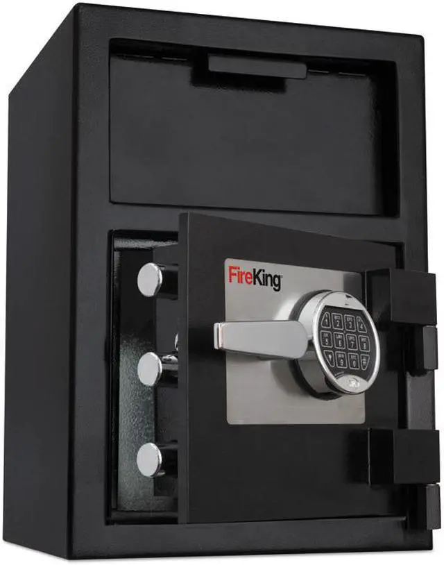 Alt view image 5 of 6 - FireKing Depository Security Safe 14 x 15 1/2 x 20 Black SB2014BLEL