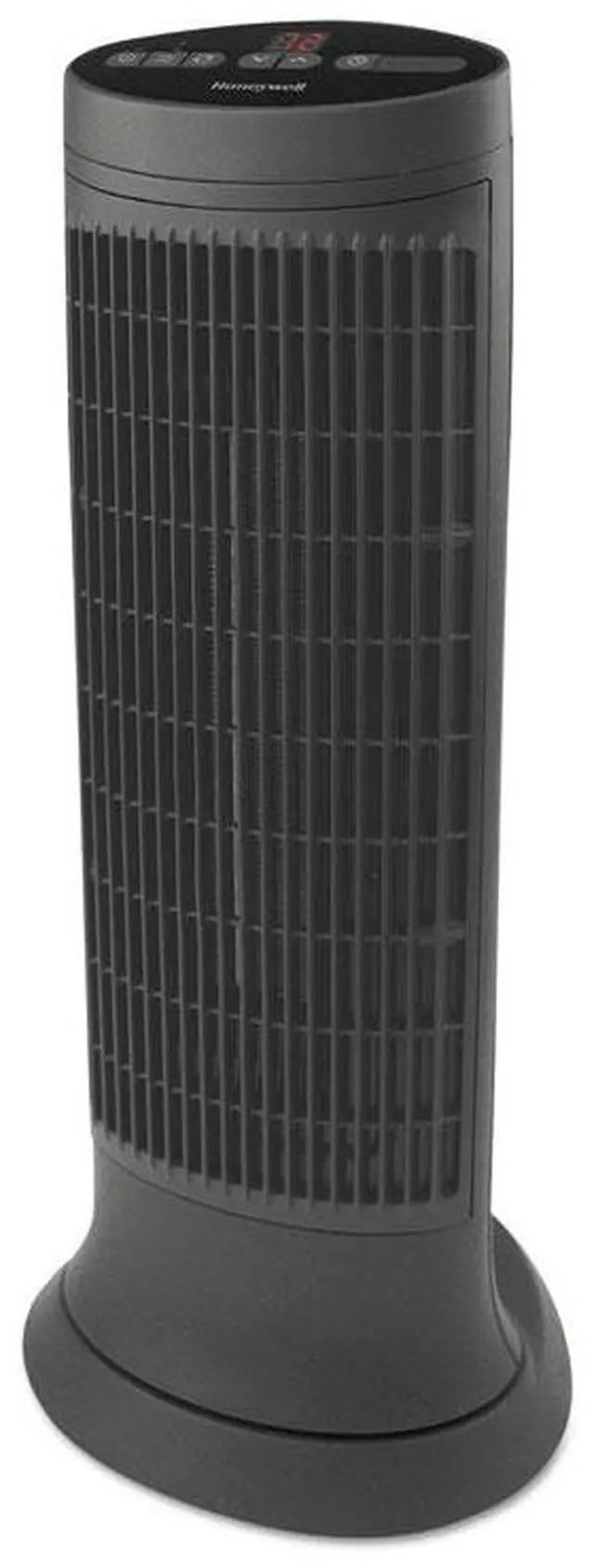 Alt view image 2 of 6 - Digital Tower Heater, 750 - 1500 W, 10 1/8" X 8" X 23 1/4", Black