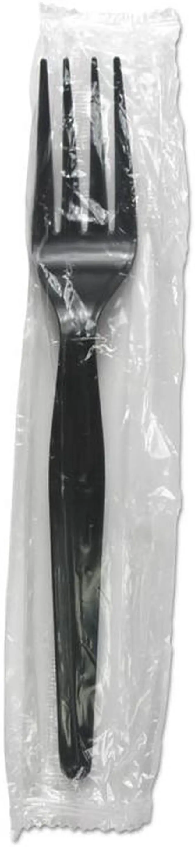 Alt view image 3 of 4 - Boardwalk BWKSSHWPSBIW Heavyweight Wrapped Polystyrene Cutlery, Soup Spoon