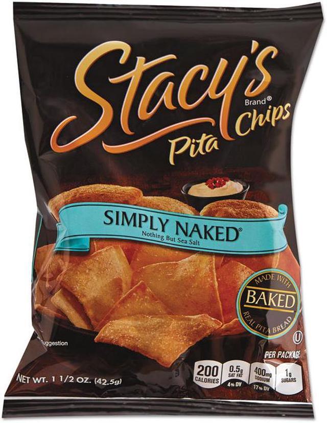 Alt view image 3 of 7 - Stacy's Pita Chips, 1.5 oz Bag, Parmesan Garlic & Herb, 24/Carton