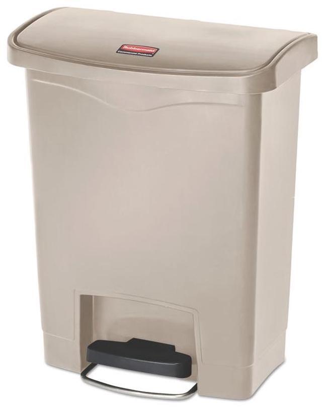 Alt view image 5 of 7 - Rubbermaid Commercial Wastebasket,S.J,30l,Fs,Rd 1883564