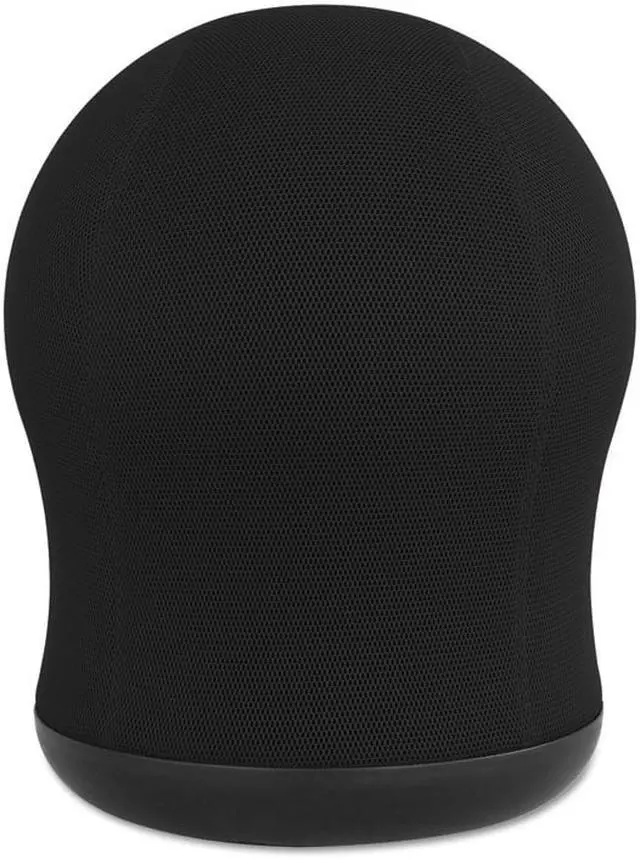 Alt view image 6 of 7 - Zenergy Swivel Ball Chair, 17 1/2" Diameter X 23" High, Black Mesh