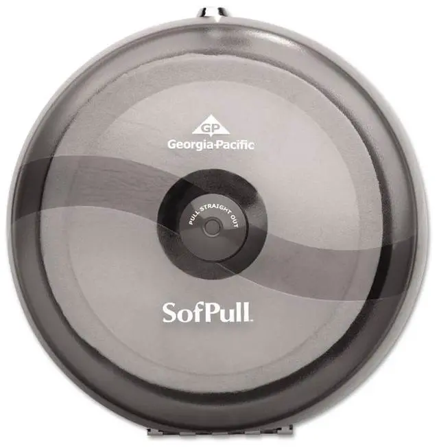 Alt view image 5 of 14 - GEORGIA PACIFIC Sofpull High-Capacity Centerpull Tissue Dispenser 10 1/2x6 3/4 x10 1/2 Gray 56501